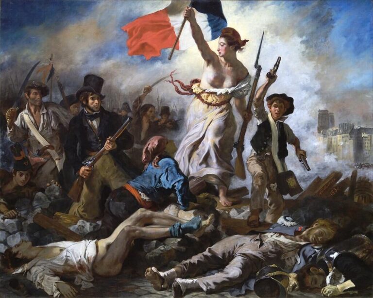 Portrait aus der französischen Revolution