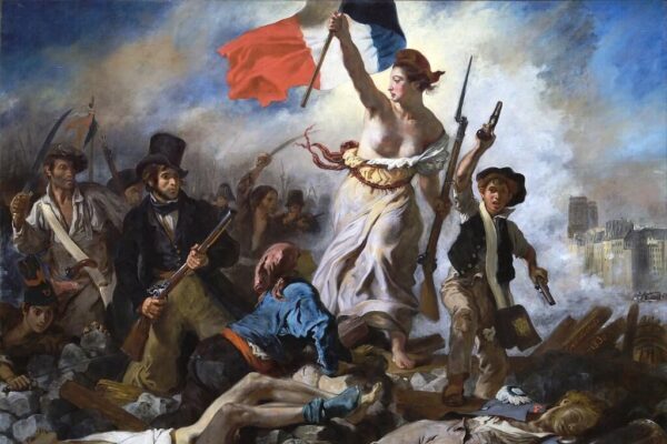 Portrait aus der französischen Revolution