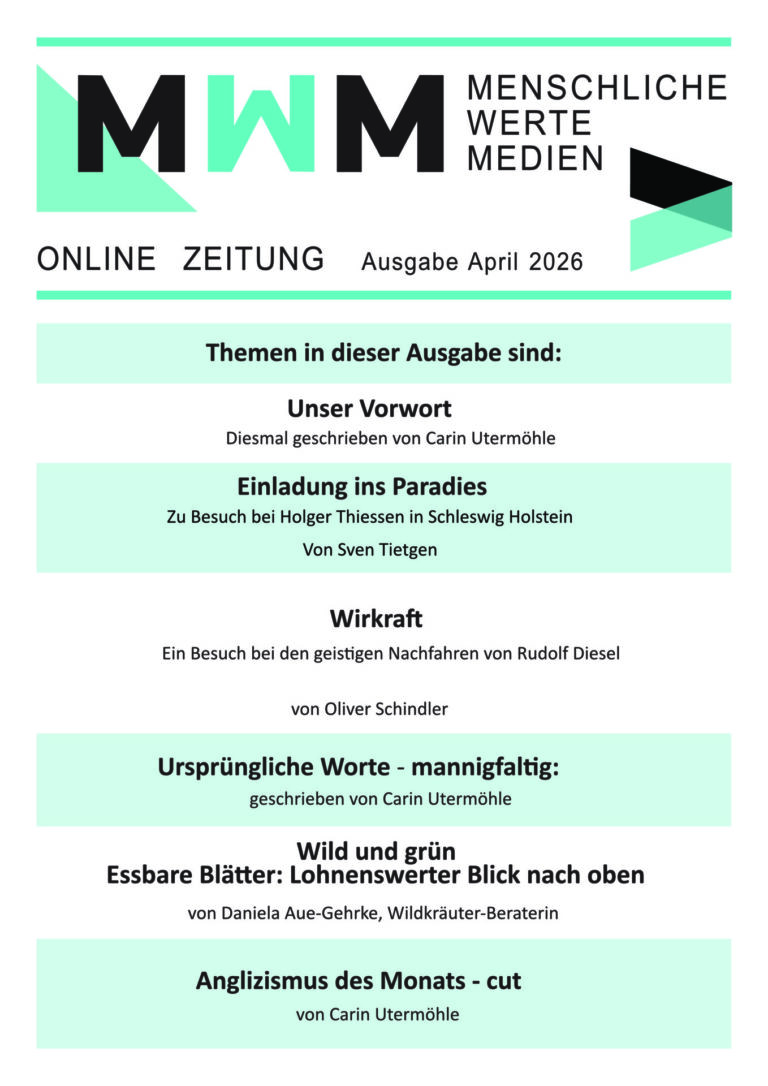 MWM Onlinezeitung – Ausgabe April 2026