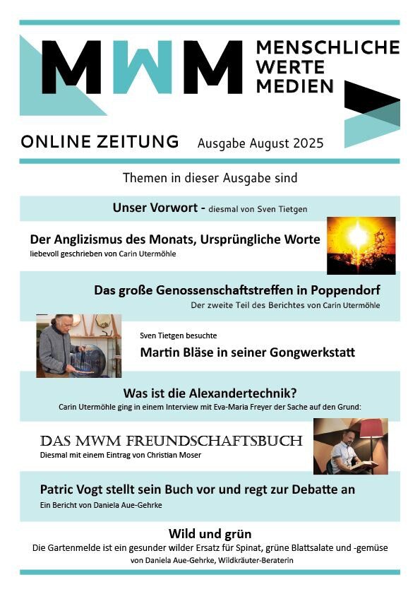 MWM Onlinezeitung – August 2025