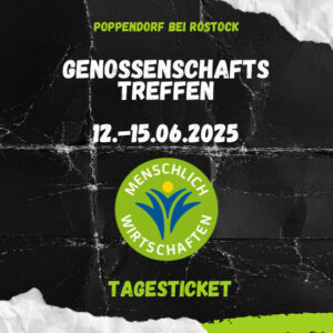 Gesponsertes Tagesticket – Genossenschaftstreffen 2025