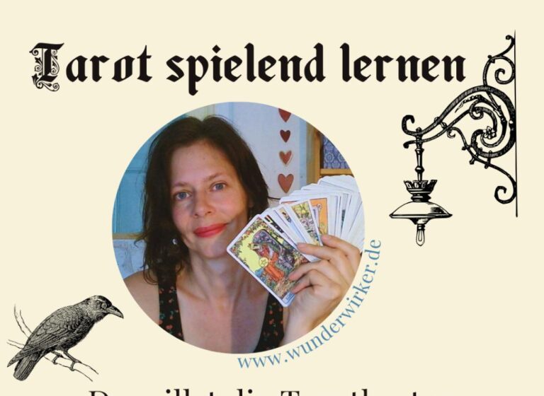 Tarot spielend lernen - Flyer