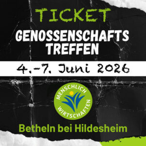 Ticket für das Genossenschaftstreffen 2026 in Betheln