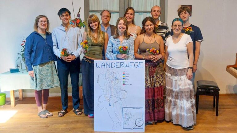 Das erste Wanderjahr ist zu Ende