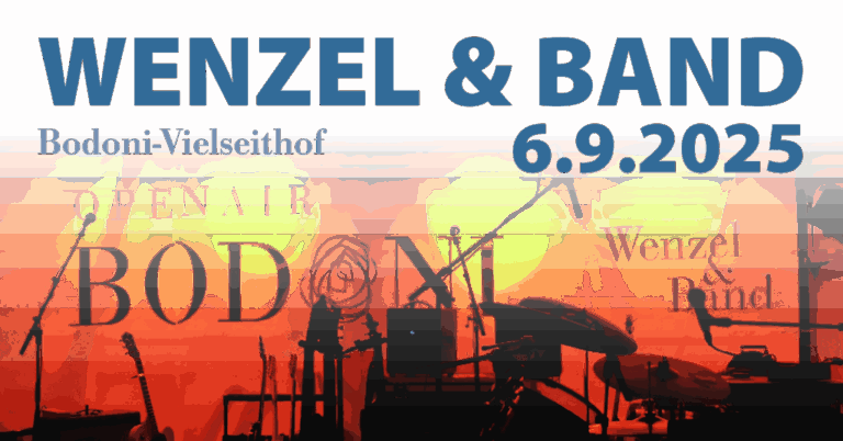 Plakat Wenzel & Band