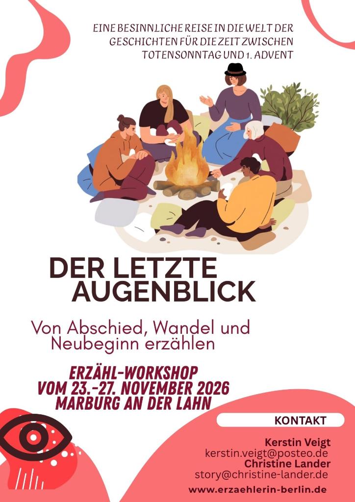 Flyer zu "Der letzte Augenblick"