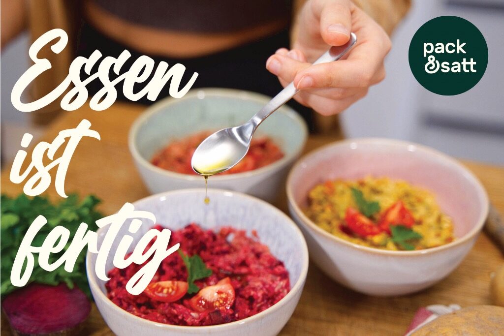 pack&satt – Essen ist fertig