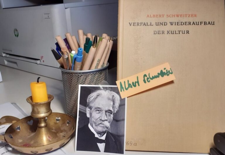 Albert Schweitzer 1923: Verfall und Wiederaufbau der Kultur