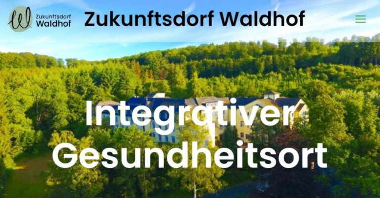 Zukunftsdorf Waldhof: Bürgerstiftung für integrative Gesundheit gegründet